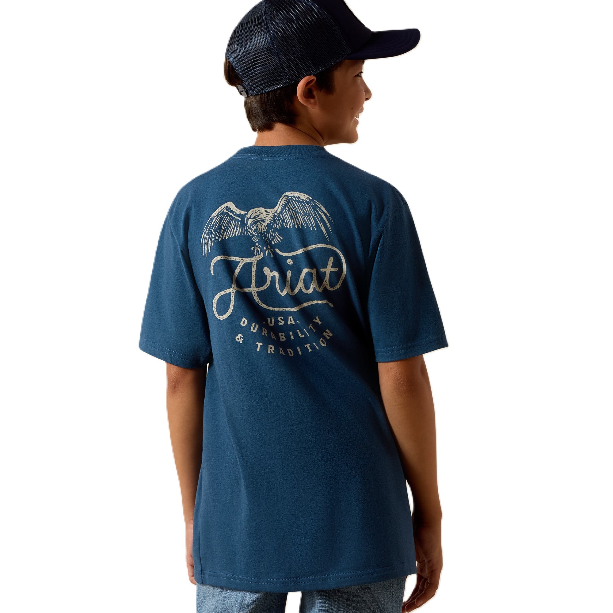 Ariat Key Largo Drop Down Eagle Youth T-Shirt 10073456