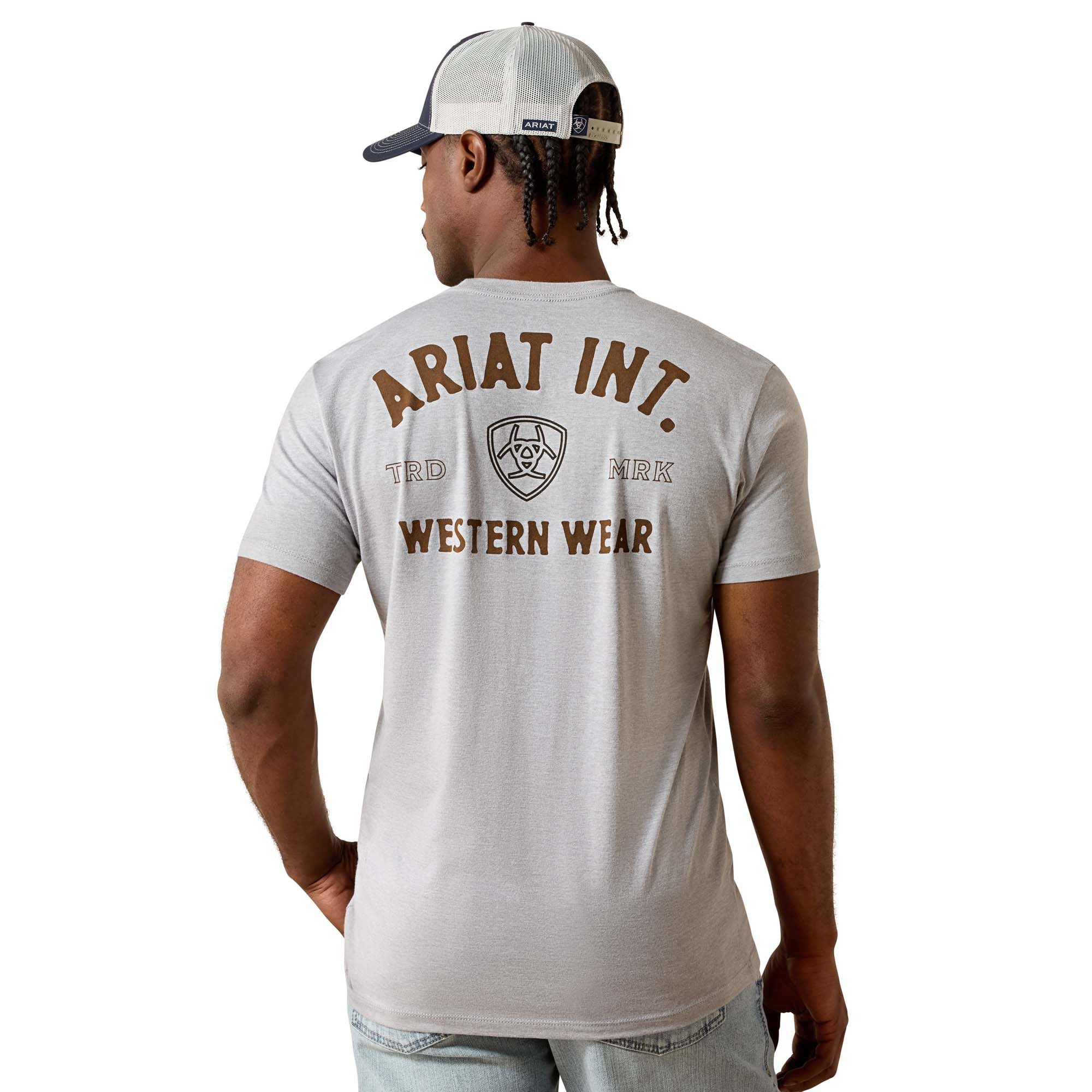 Ariat Pewter Outline Shop T-Shirt 10073960