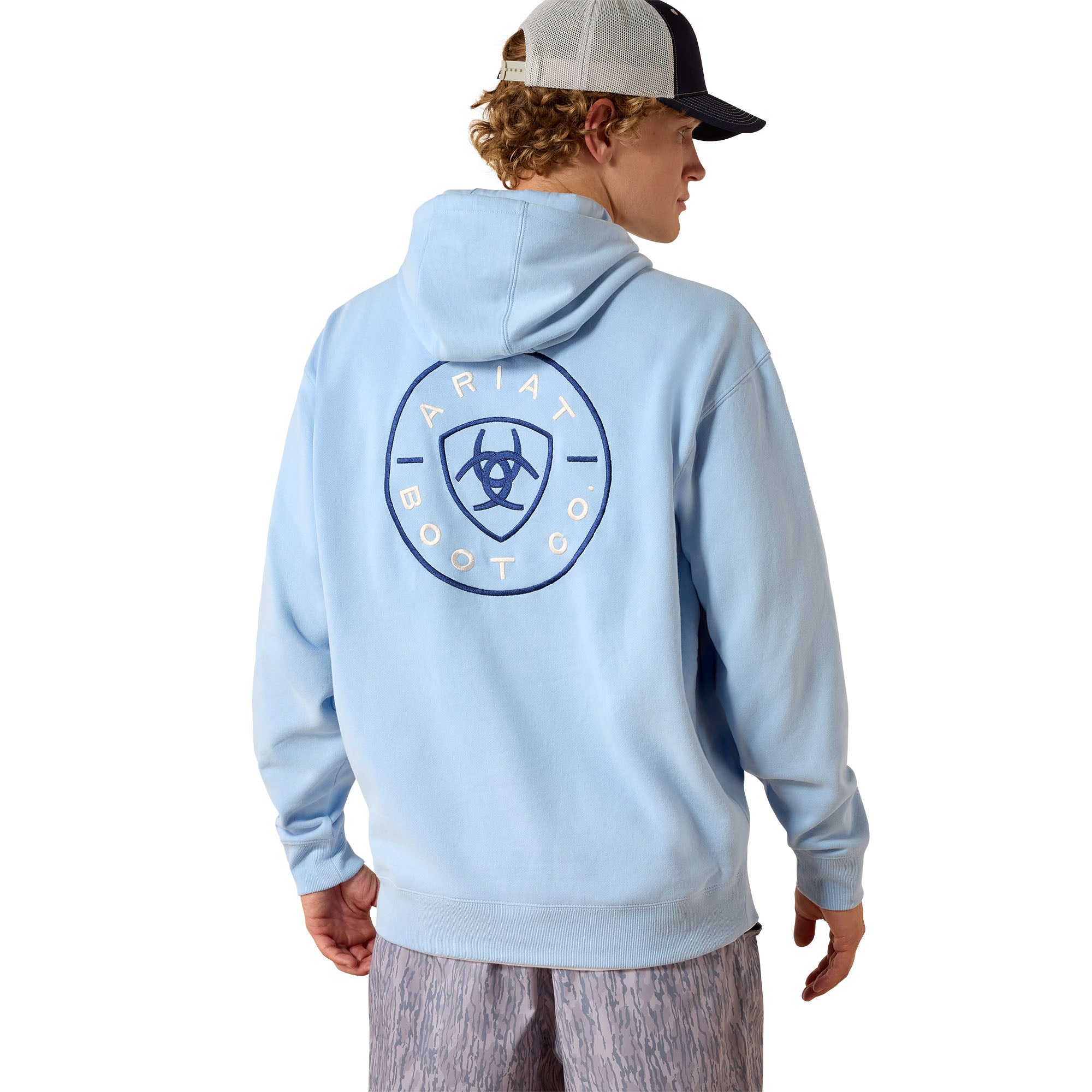 Ariat Soft Chambray Men's Clean Seal Hoodie 10074911