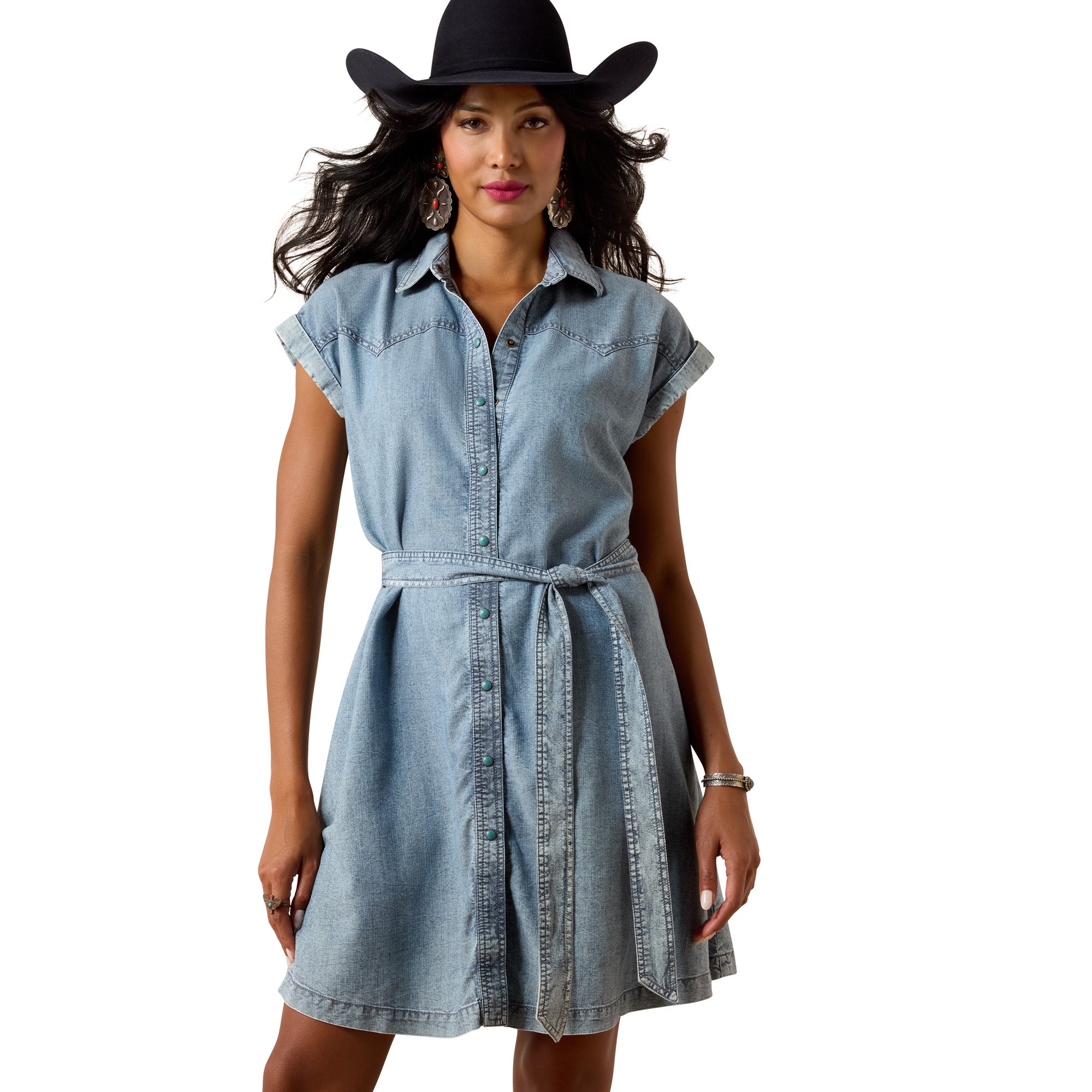 Ariat Medium Blue Hampton Women's Dress 10073513