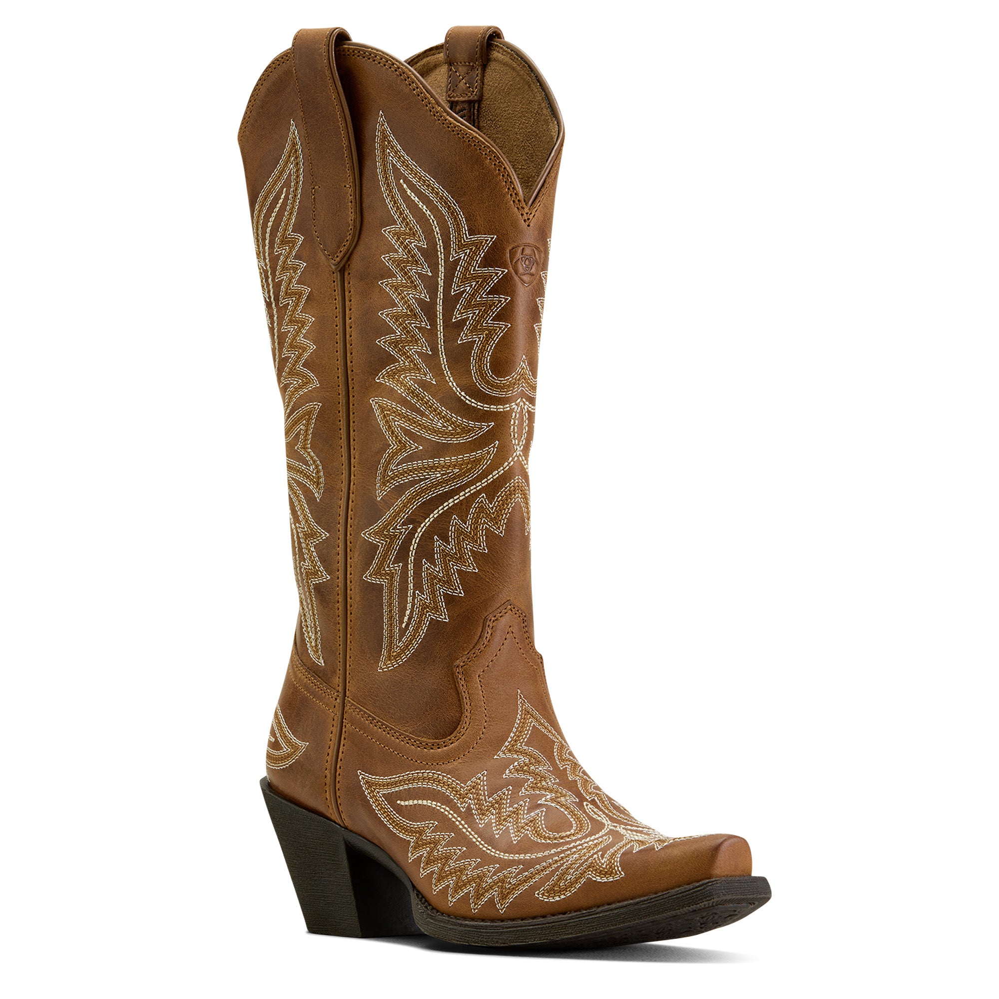 Ariat Smoked Wheat Round Up Collins Womne's D-Toe Western Boots 10074336