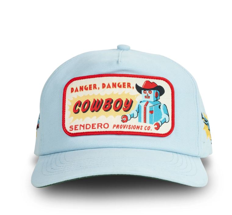 Sendero Blue 'Danger Cowboy' Hat SPCH125F11AZZ