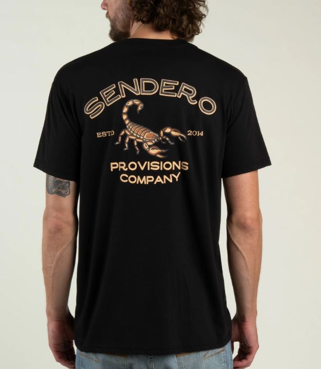 Sendero Black Scorpion Men's Tee Shirt SPCS126F22