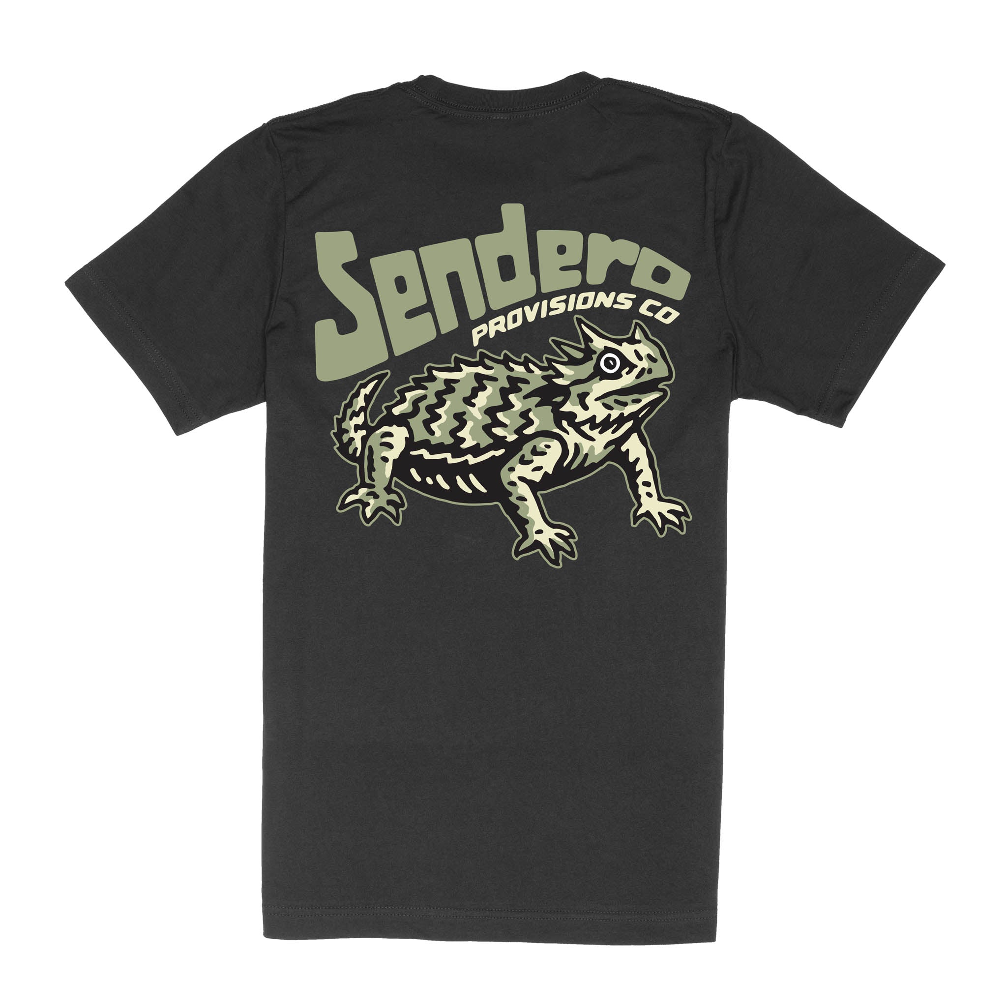 Sendero Black Horny Toad T-Shirt SPCS126R11A