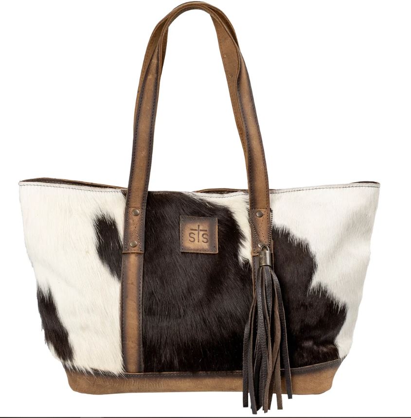 STS Ranchwear Cowhide Cheyenne Tote STS31119