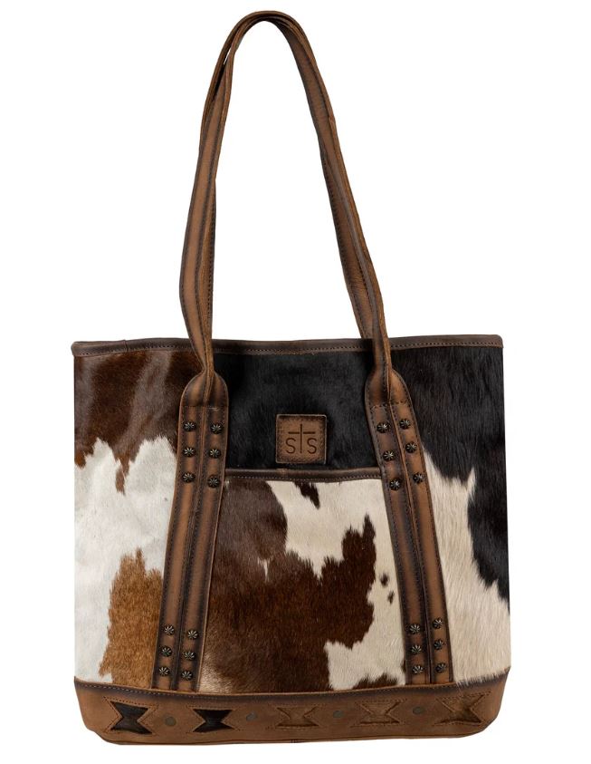 STS Ranchwear Roswell Cowhide Tote Bag STS32210