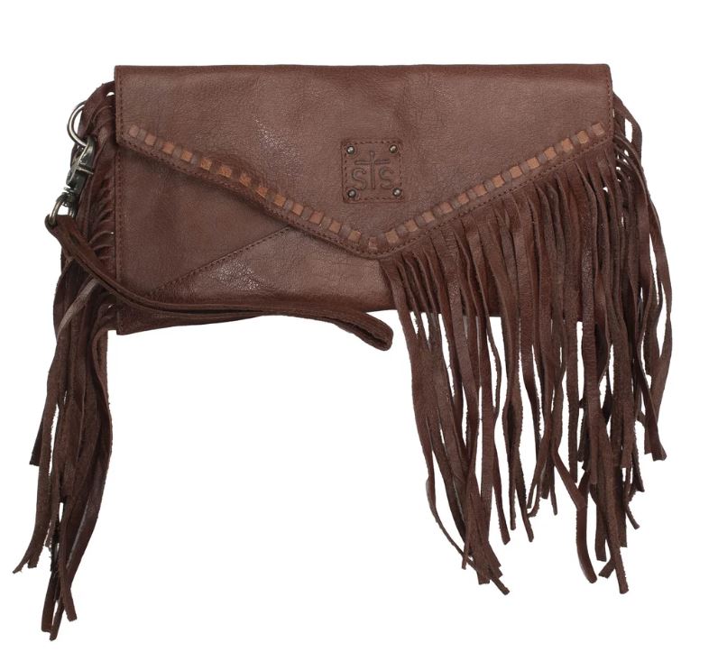 STS Ranchwear Walnut Indie Clutch STS34752