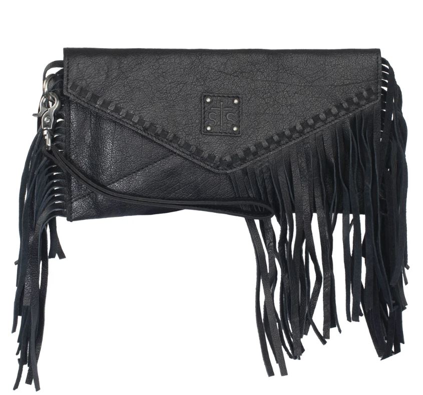 STS Ranchwear Black Indie Clutch STS34883