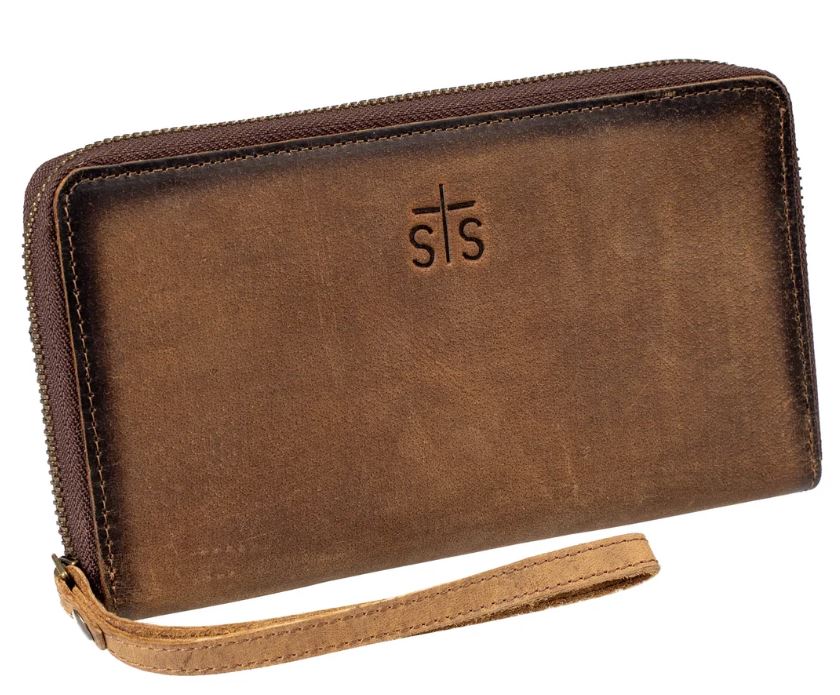 STS Ranchwear Cowhide Bentley Wallet STS60379