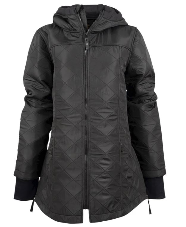 STS Ranchwear Black Blakely Quilted Women's Jacket STS9632