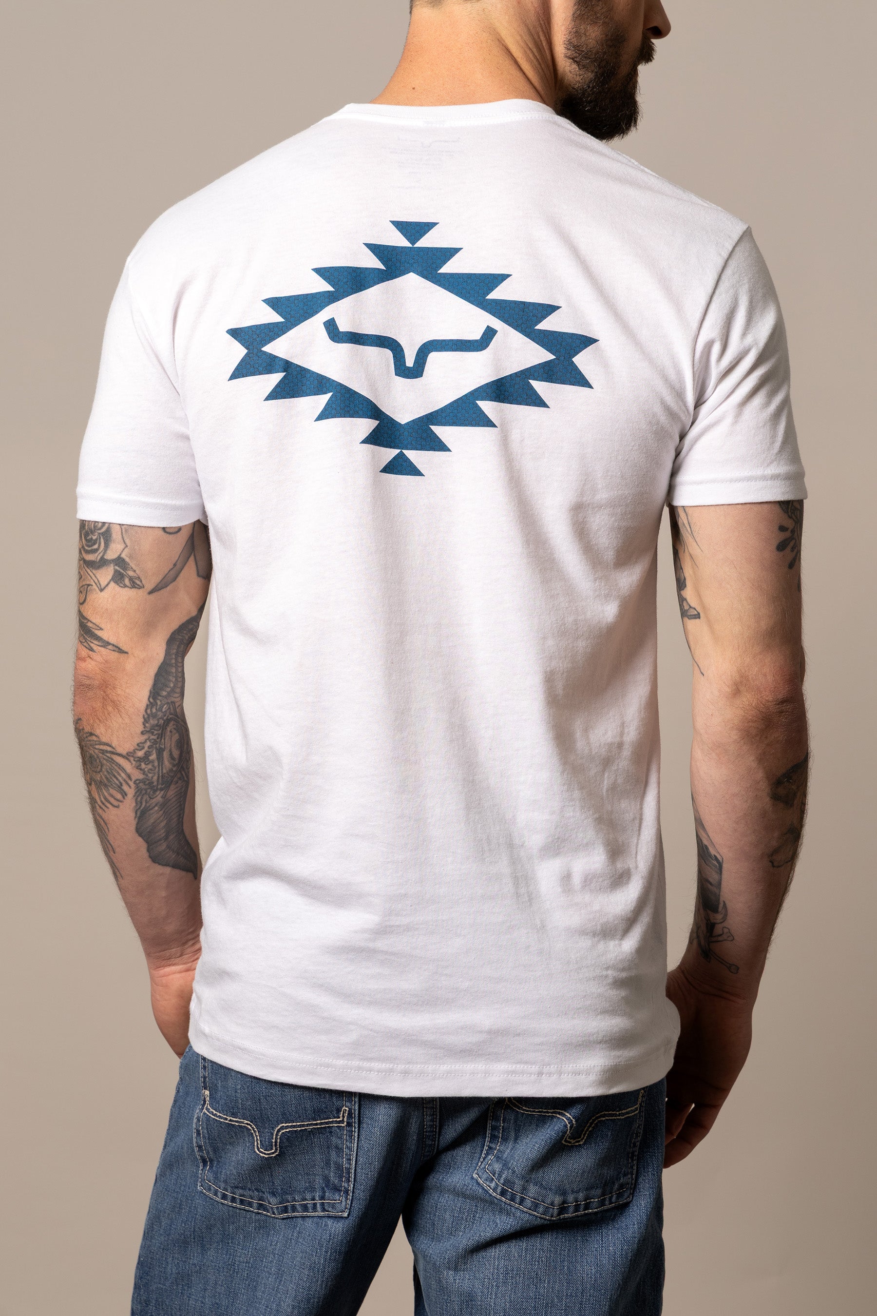 Kimes Ranch White San Juan Short Sleeve Tee Shirt MSH0000120