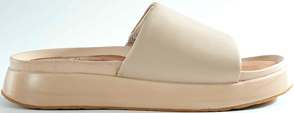 Bussola Milk Tea Salina Suzan Comfort Foam Women's Slide Sandals