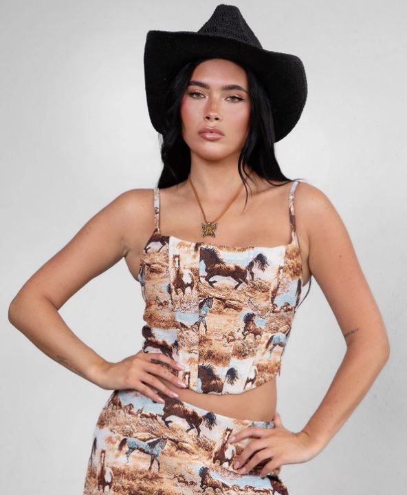 TicToc Clothing Django Women's Corset Top TA30464-DJANGO