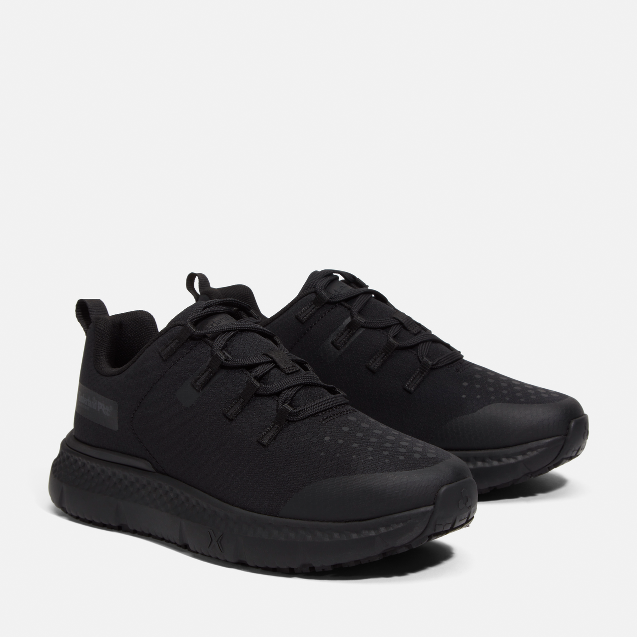 Timberland Pro Black Ripstop Power Shift Slip Resistant Athletic Low Women's Work Shoes A67HB