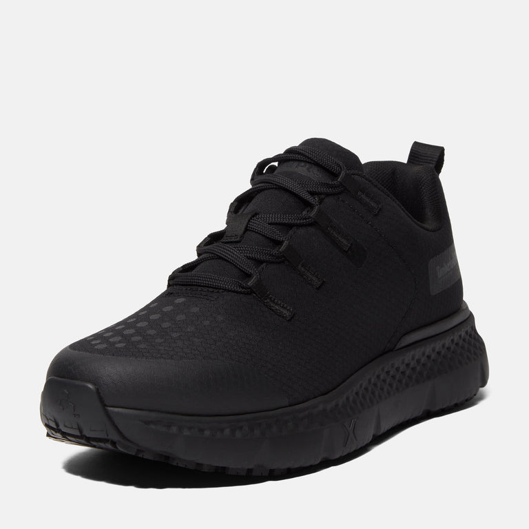 Timberland Pro Black Ripstop Power Shift Slip Resistant Athletic Low Women's Work Shoes A67HB