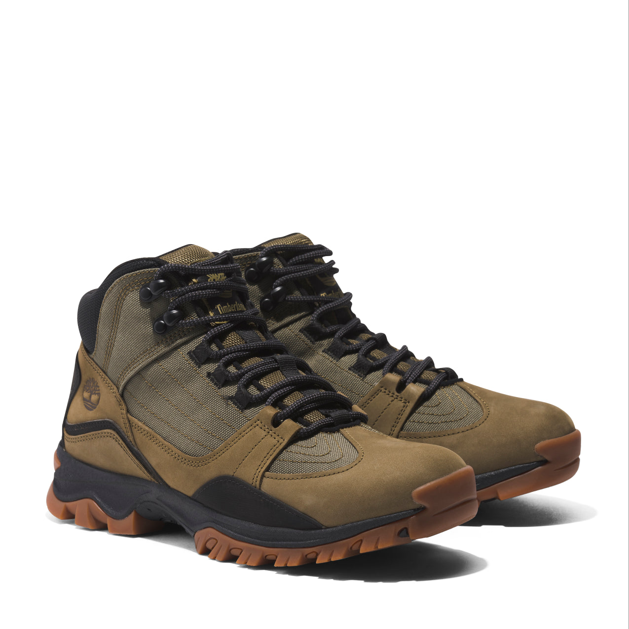 Timberland Olive Nubuck Mt. Maddsen Men's Hiking Boots TB0A6NNEO8