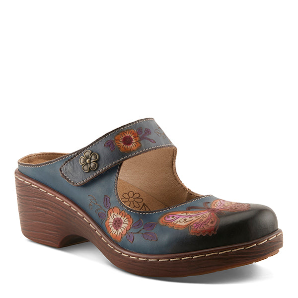 L'Artiste by Spring Step Blue Multi Tinydance Women's Shoes TINYDANCE-BLUM