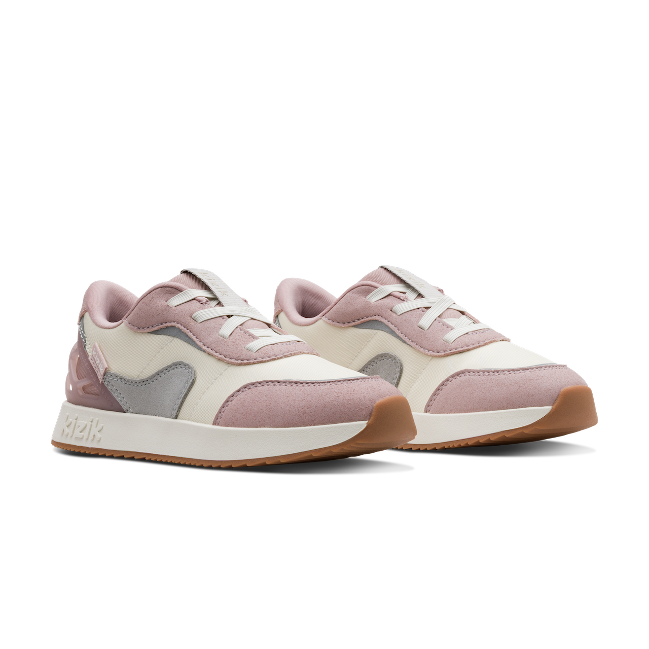 Kizik Paul Mauve/Pristine Orlando Toddler Hands Free Step In Sneakers TORL2606