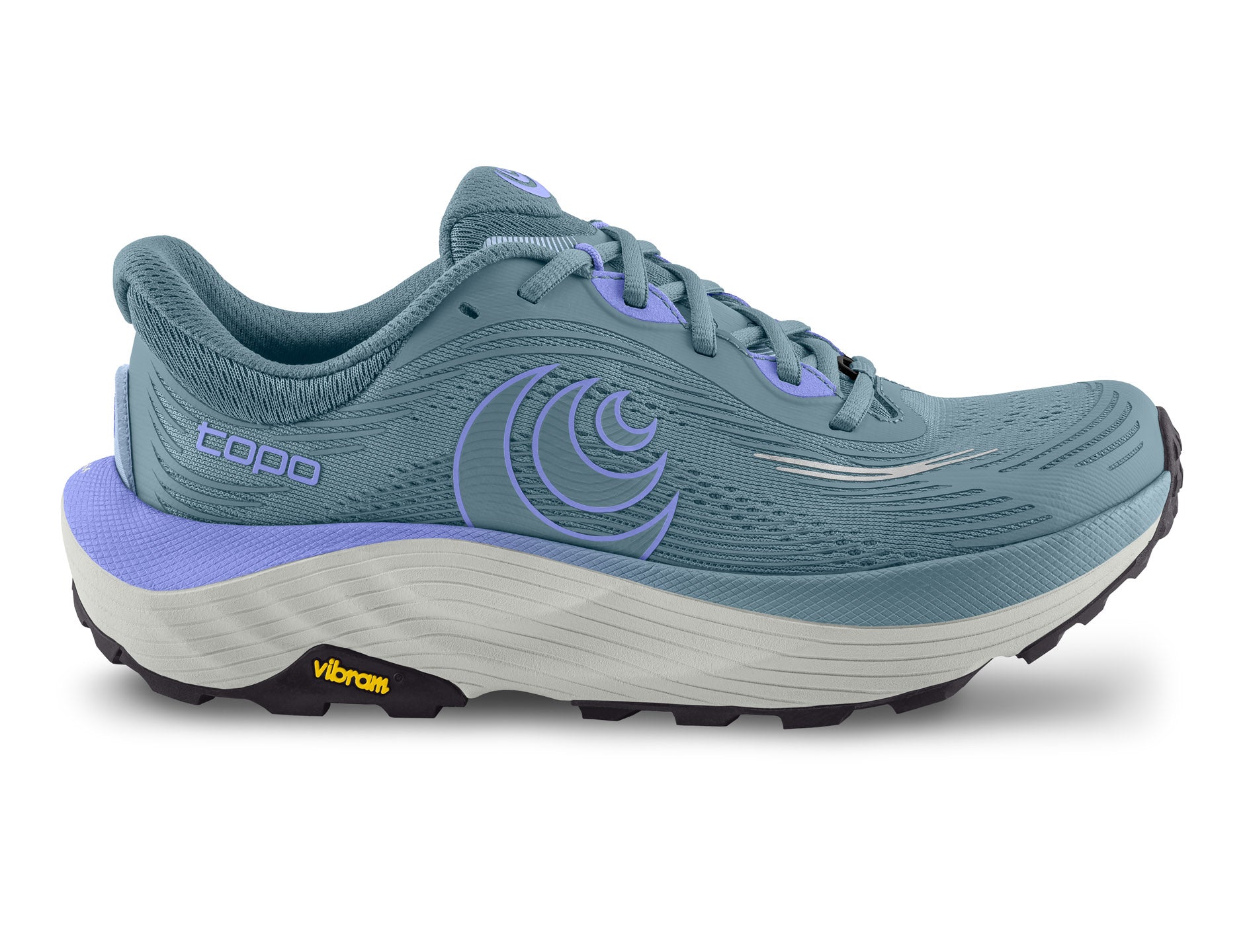 Topo Athletic Grey/Blue Ultraventure 5 Women's Athletic Shoes W103-GRYBLU