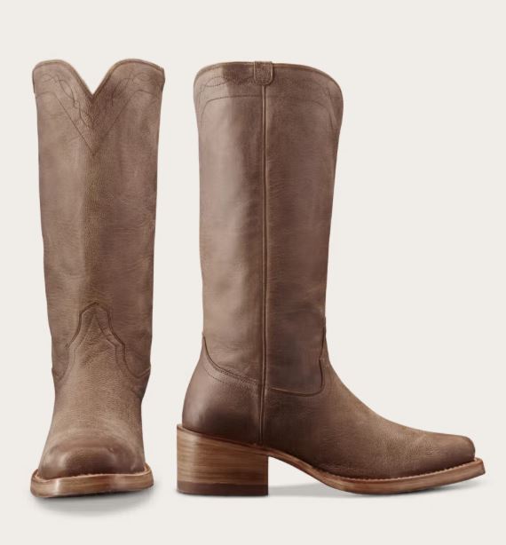 Tecovas The Charlie Cafe WOmen's Tall Western Boots W20060CAF
