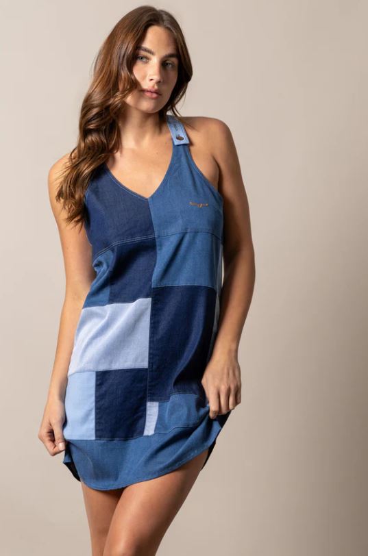 Kimes Ranch Mini Stripe Jordi Women's Button Down Denim Shirt WSK000016BL103