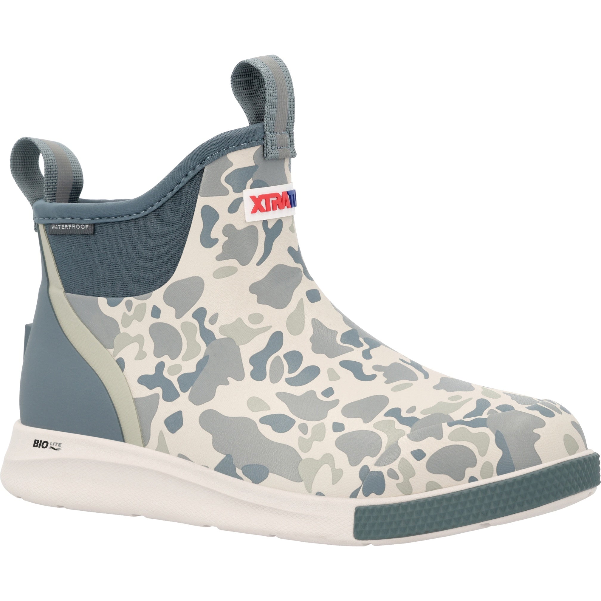 Xtratuf Stormy Duck Camo Men's Ankle Deck Sport Boots XADSMDC2