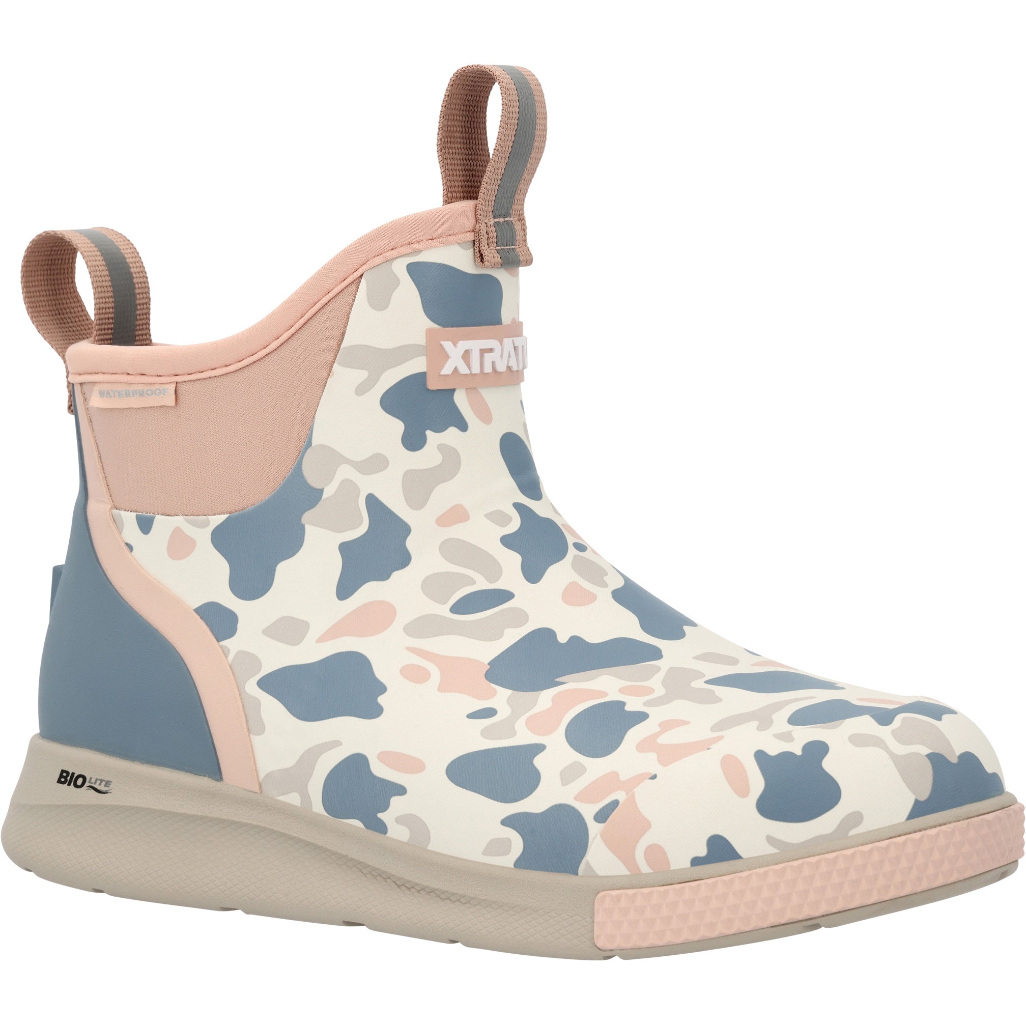 Xtratuf Ivory Duck Camo Women's Ankle Deck Sport Boots XADSWDC4
