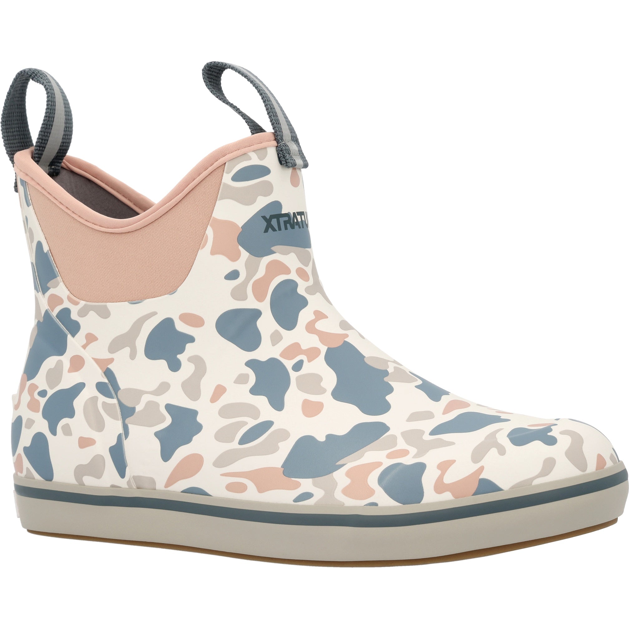 Xtratuf Ivory Duck Camo Women's 6 inch Ankle Deck Boots XWAB4DC