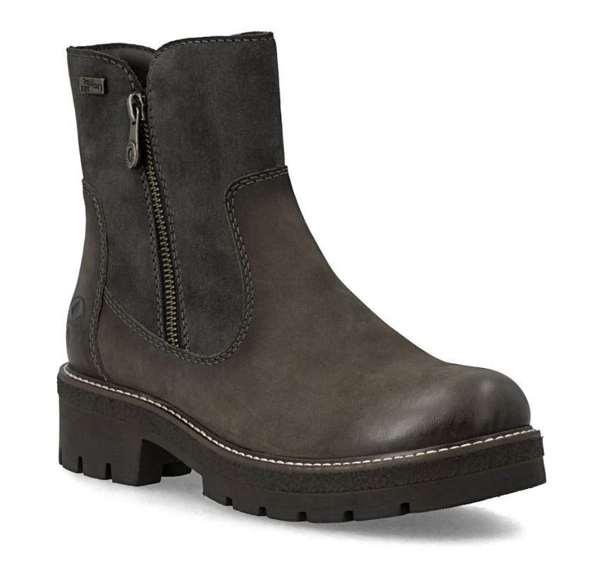 Rieker Smoke/Anthrazit Sabrina Women's Suede Leather Boots Y8151