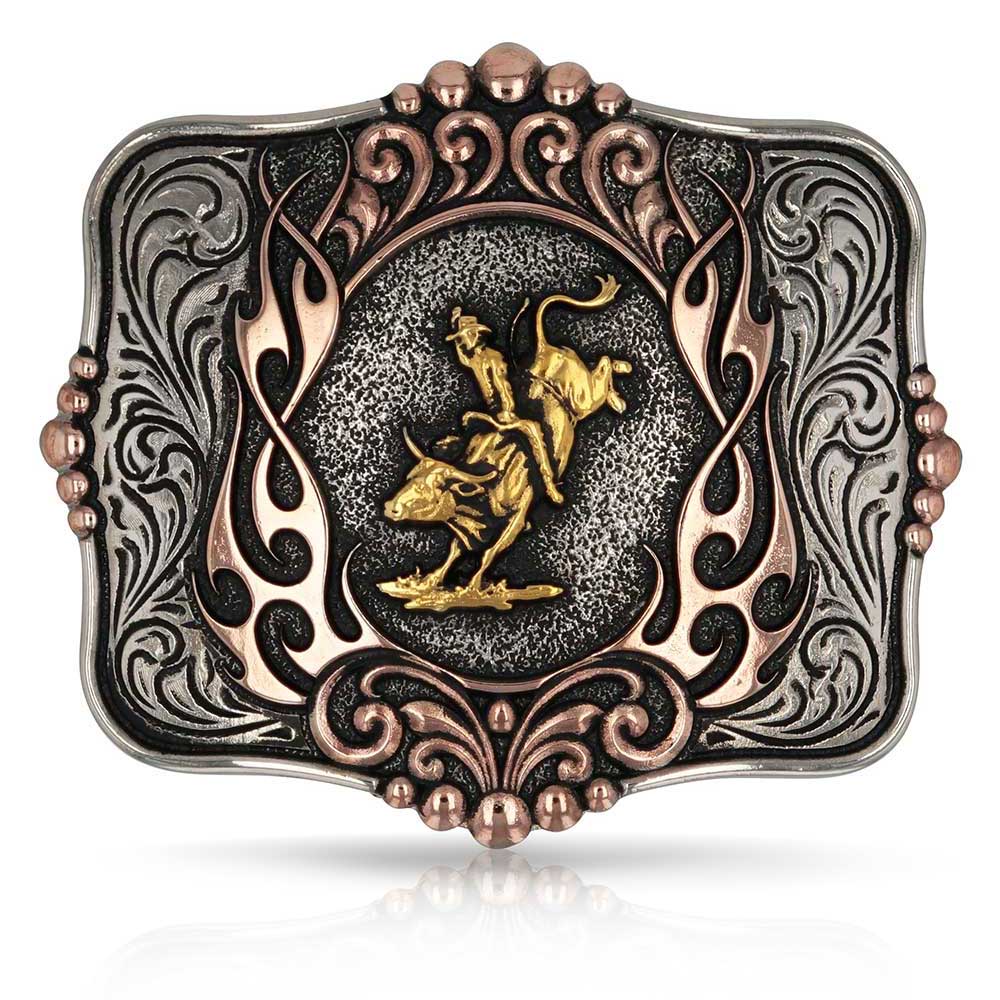 Montana Silversmiths Code of the West Buckle A1038P