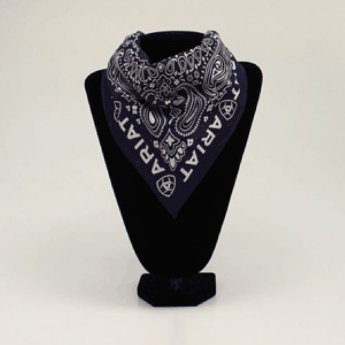 Ariat Navy 22 inches Square Men's Bandana A1109003