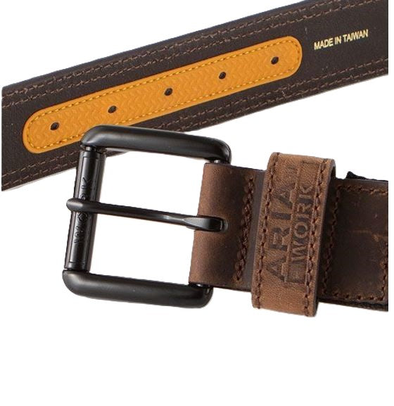 Ariat Brown Men's Work Belt with Heavy Duty Elastic Insert A1700602