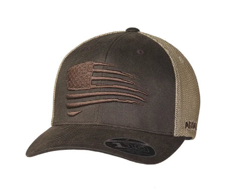 Ariat Brown Flag Men's Snapback Cap A300012102