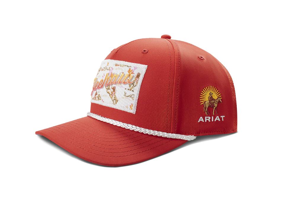 Ariat Red Yee Haw Women's Snapback Hat A300093604