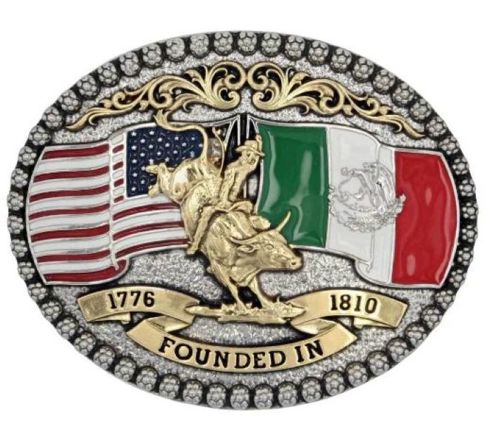 Montana Silversmiths Independence Founded Attittude Buckle A958