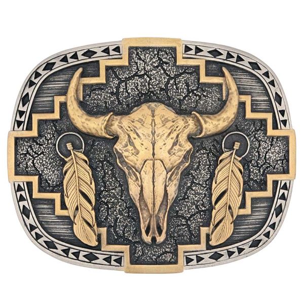 Montana Silversmiths Southwest Abundance Attitude Men's Buckle A979P