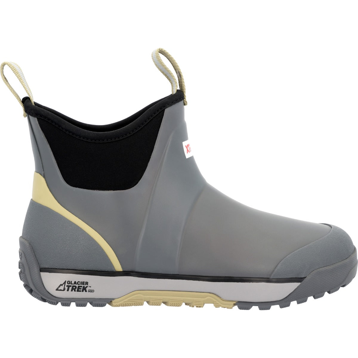 Xtratuf Ice Glacier Trek Grey Men's Fleece Lined Ankle Deck Boots AIMR100
