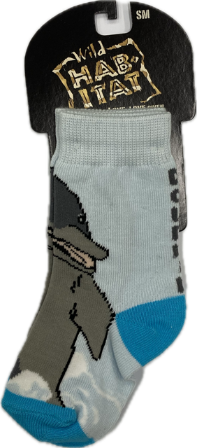 Wild Habitat Blue Dolphin Children's Socks AQ96A010