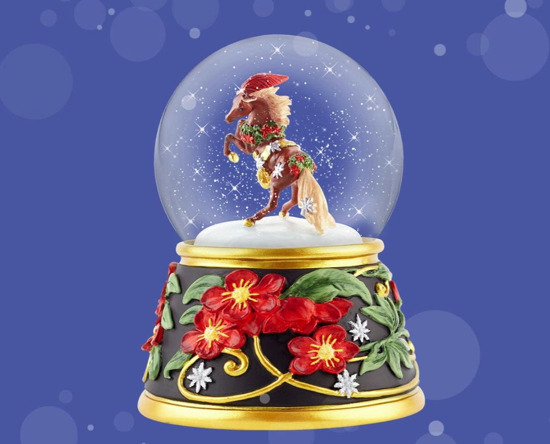 Breyer Joy of the Season 2025 Musical Snow Globe B-HP-10223