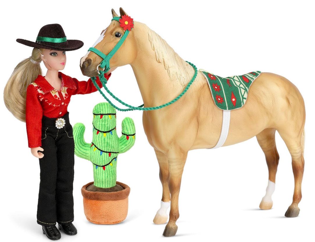 Breyer Holiday Trail Ride 2025 Holiday Play Set B-HP-10368