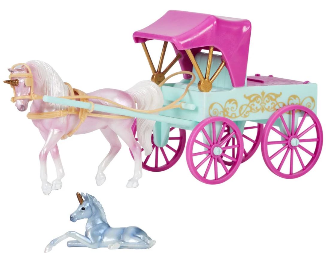 Breyer Unicorn Magic Carriage & Foal Playset B-SM-10666