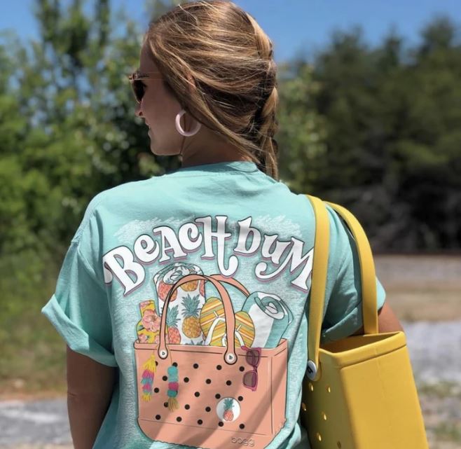 Bogg Bag and Southernology Ultimate Beach Bum Tee