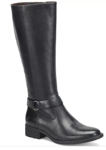 Born Black Saddle Tall Womens  Boots BR0028803