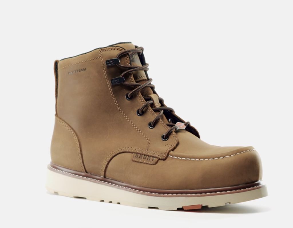 Brunt Brown Marin 6 inch Men's Soft Toe Waterproof Work Boots BRF10000