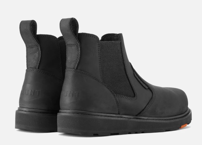 Brunt Black The Ohman (Soft Toe) 6 Inch Slip On Work Boots BRF20000-00