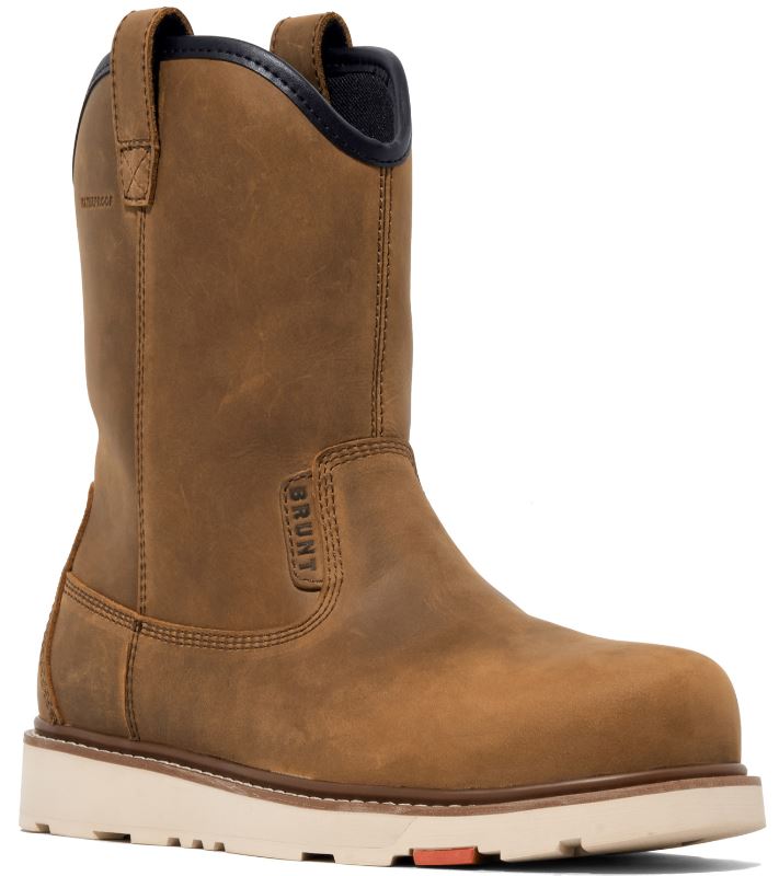 Brunt Brown Bolduc 9 inch Comp Toe Men's Waterproof Work Boots BRF20002-001