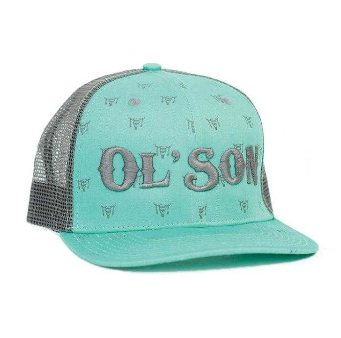 Dale Brisby OL SON Skull Print Flatbill Cap C-45
