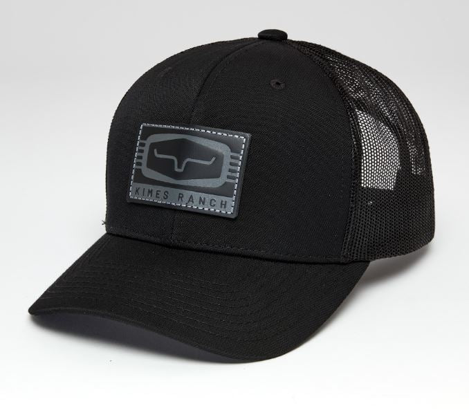 Kimes Ranch Black Camden Ballcap