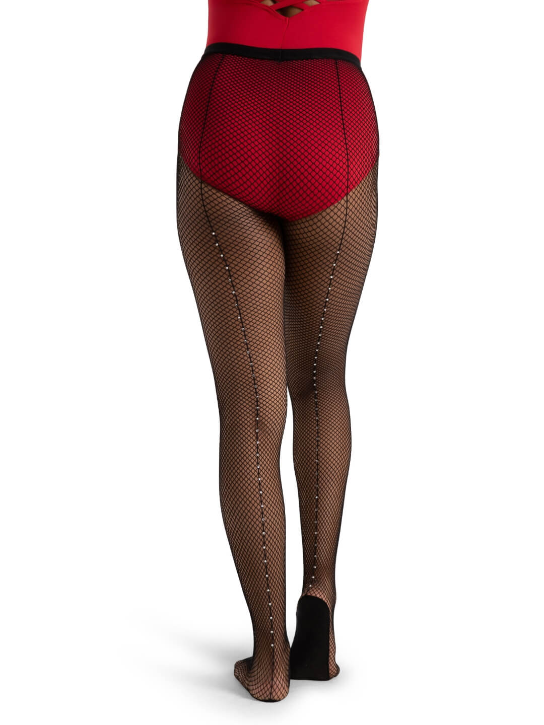 Capezio Professional Rhinestone Fishnet Tight 3005W