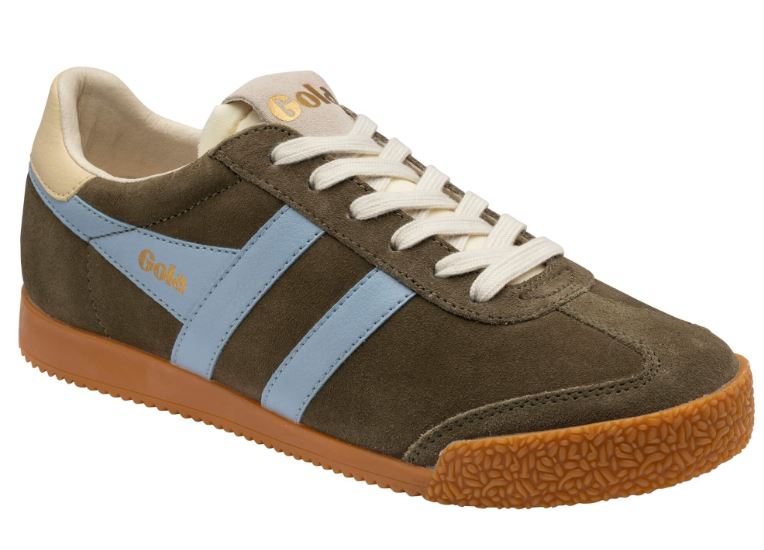 Gola Khaki/Air/Buttermilk Classics Women's Elan Sneakers CLB538